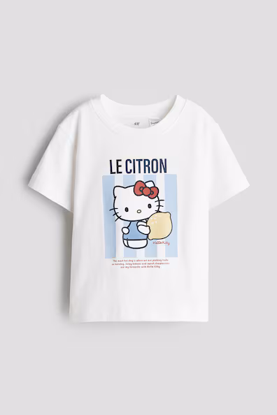 Футболка с принтом hello kitty- Заказать в России