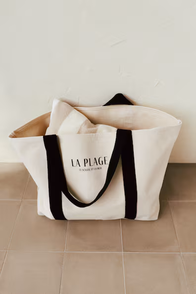 Пляжная сумка из брезента h&m- Заказать в России