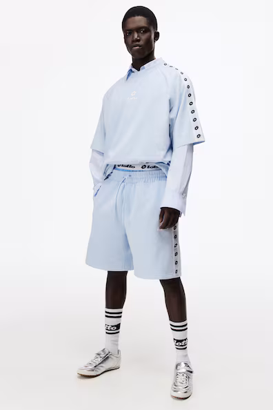 Комфортные спортивные шорты regular fit h&m- Заказать в России