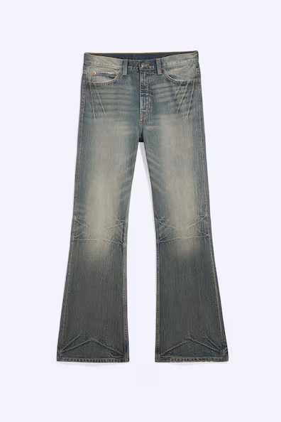 Джинсы bootcut с пониженной талией, стандартная посадка