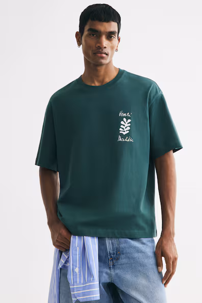 T-shirt Loose Fit- Заказать в России