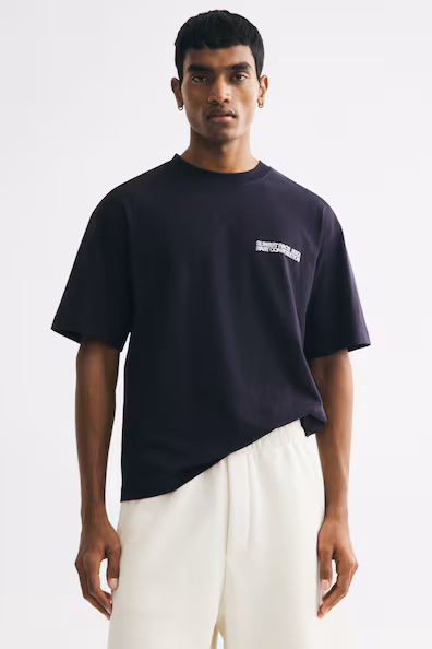 T-shirt estampada Relaxed Fit- Заказать в России