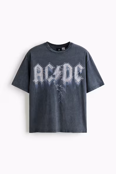 T-shirt estampada em algodão Relaxed Fit- Заказать в России