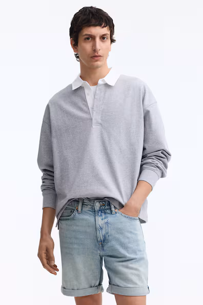 Джинсовые шорты slim fit- Заказать в России