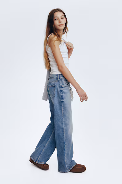 Джинсы baggy fit bootcut
