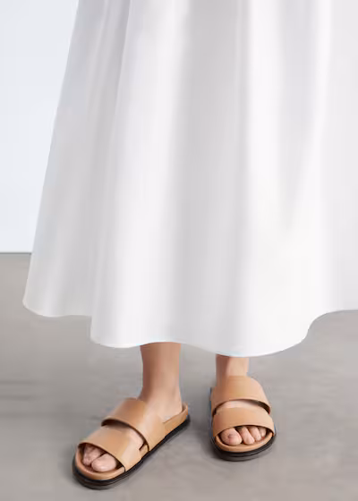 H&M Кожаные сандалии