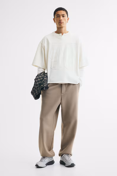 Спортивные брюки relaxed fit- Заказать в России