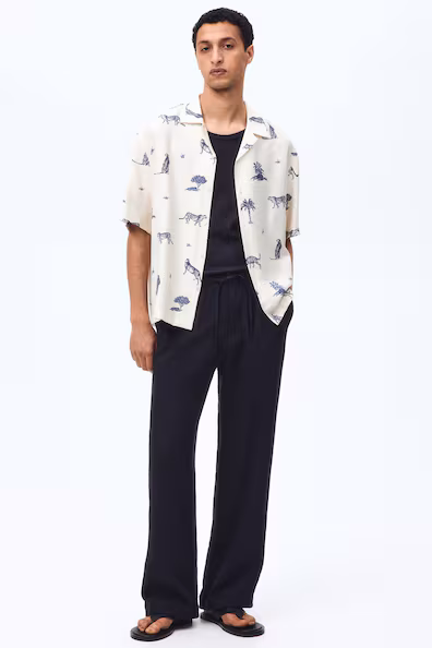 Брюки relaxed fit- Заказать в России