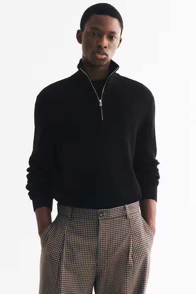 Свитер на молнии regular fit