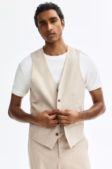 Узкий жилет slim fit- Заказать в России