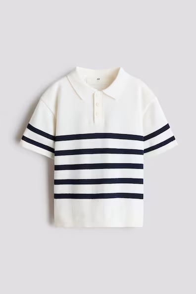 H&M Поло из хлопковой ткани