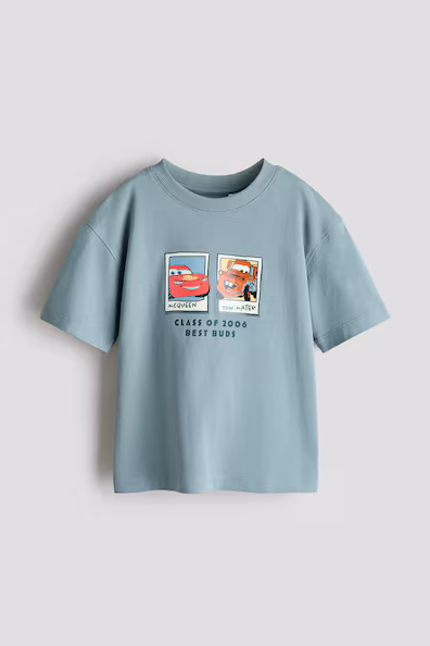 H&M Футболка оверсайз с принтом
