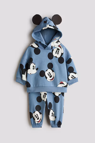 H&M Комплект из свитшота с капюшоном и джоггеров