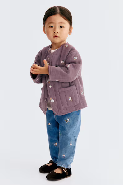 H&M Джинсы с вышивкой H&M