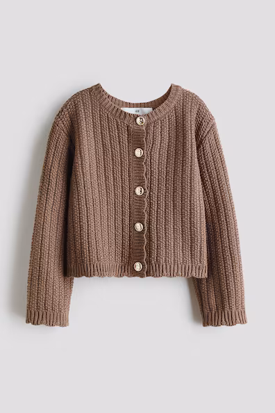 H&M Кардиган из текстурированной ткани