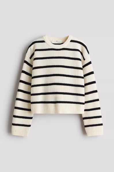H&M Свитер в рубчик