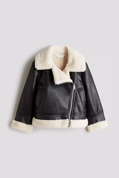 Авиаторская куртка h&m