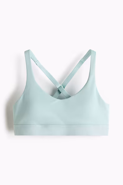 H&M Спортивный топ с подкладкой и технологией DRYMOVE™
