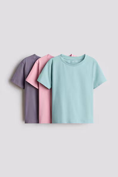 H&M Набор из 3 хлопковых футболок