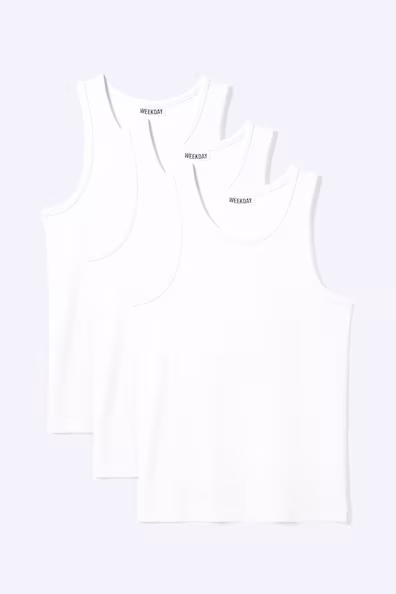 Набор из 3 классических топов без рукавов h&m