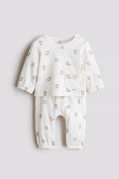 Комплект из 2 предметов из хлопка h&m- Заказать в России