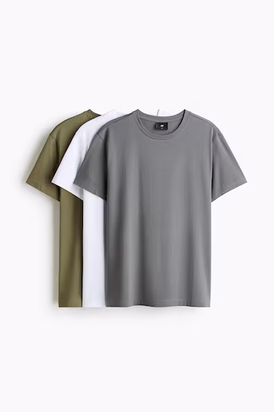 Набор из 3 футболок slim fit