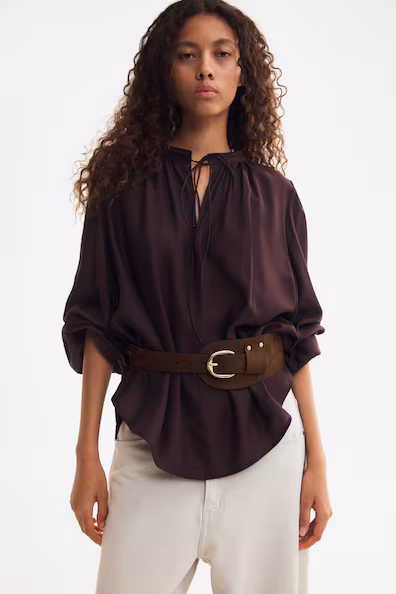 H&M Блуза с завязками