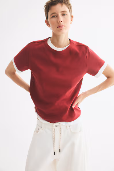 H&M Футболка облегающая
