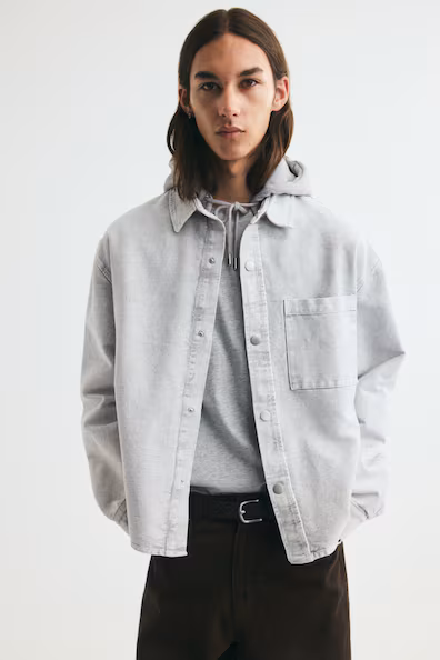 Рубашка с капюшоном h&m- Заказать в России