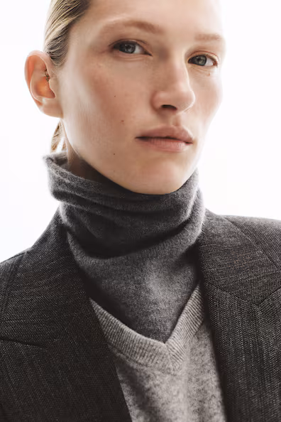 Воротник из кашемира
