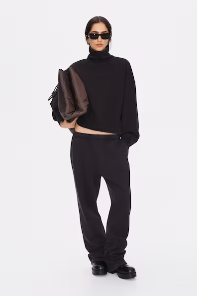 Комфортные джоггеры из хлопка h&m