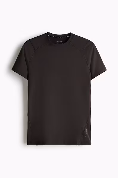 Спортивная футболка с технологией drymove™ облегающего кроя h&m