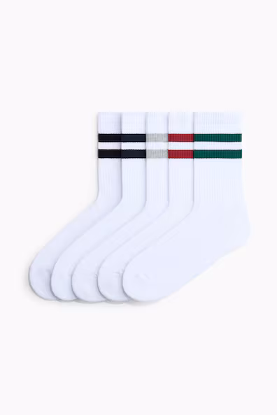 Набор из 5 пар носков с lycra®- Заказать в России