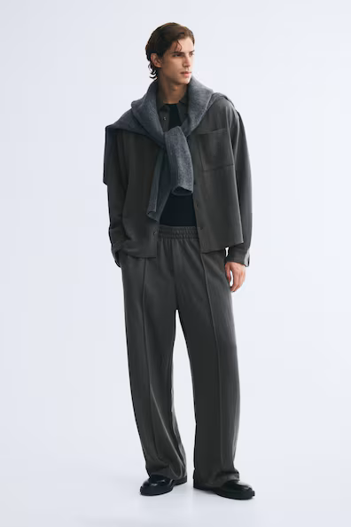 Комфортные джоггеры из интерлока relaxed fit- Заказать в России