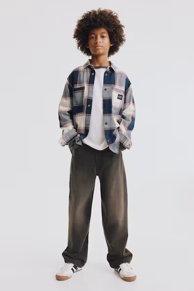 Свободные джинсы baggy