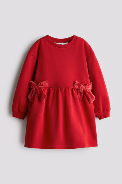 Свитшот-платье с завязками h&m