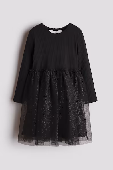 Платье с длинными рукавами и юбкой из тюля h&m- Заказать в России