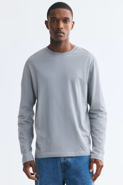 H&M Свитер из джерси стандартного кроя