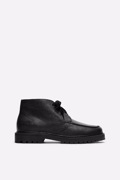 H&M Ботинки чукка из кожи