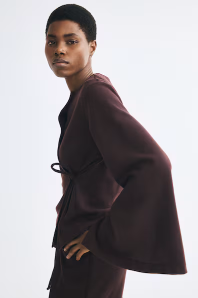 Вязаный жакет