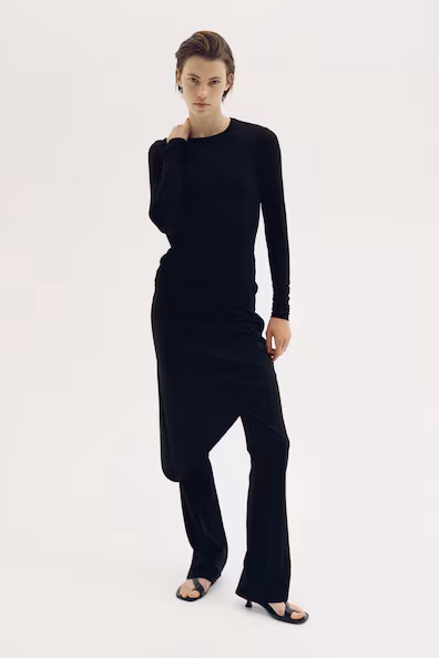Свитер с длинными рукавами warming slim fit- Заказать в России