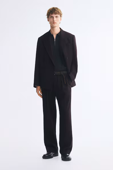Брюки костюмного стиля loose fit