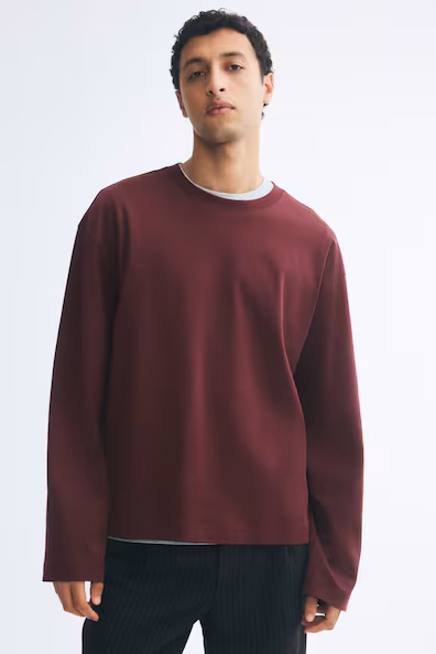 Свитер relaxed fit из интерлока h&m- Заказать в России