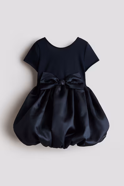 Платье с пышной юбкой и бантом h&m
