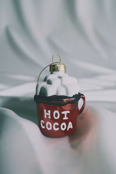 Новогоднее стеклянное украшение- Заказать в России