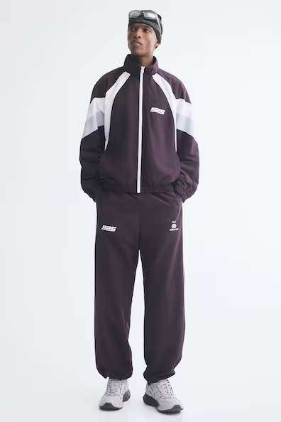 Спортивные брюки с узорами relaxed fit