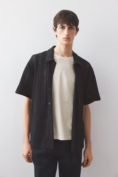 Рубашка с карманом LOOSE FIT