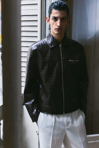 Пиджак с крокодильчиком REGULAR FIT