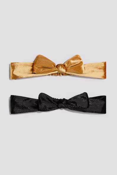 PACK DE 2 FITAS PARA O CABELO COM LAçO