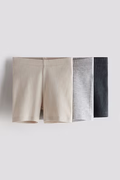 PACK DE 3 CALçõES DE CICLISMO CANELADOS